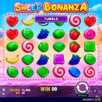 PlayOJO - Sweet Bonanza Slot Game - Tumble Feature and Free Spins